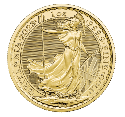 Goldmünze Britannia 1 Unze Charles III 2023